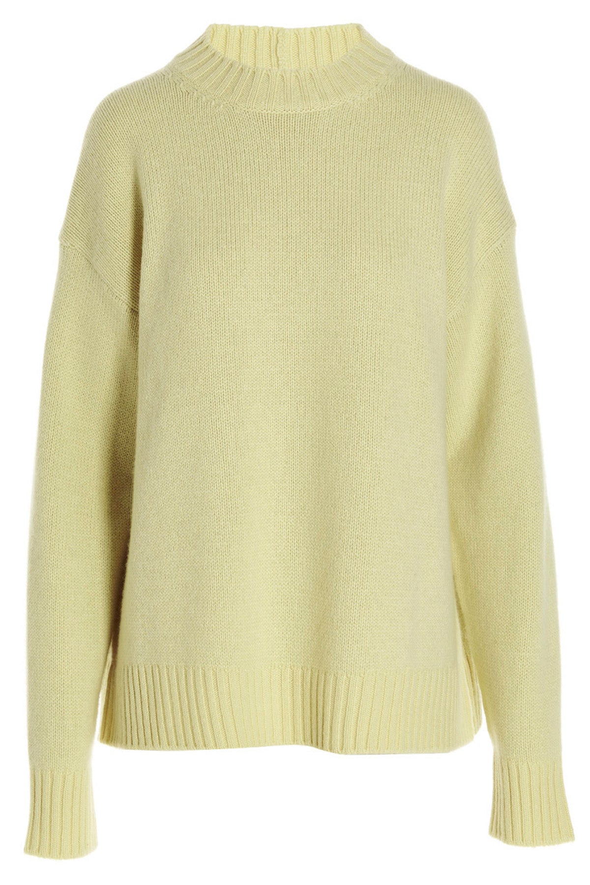 cashmere blend crew neck sweater
