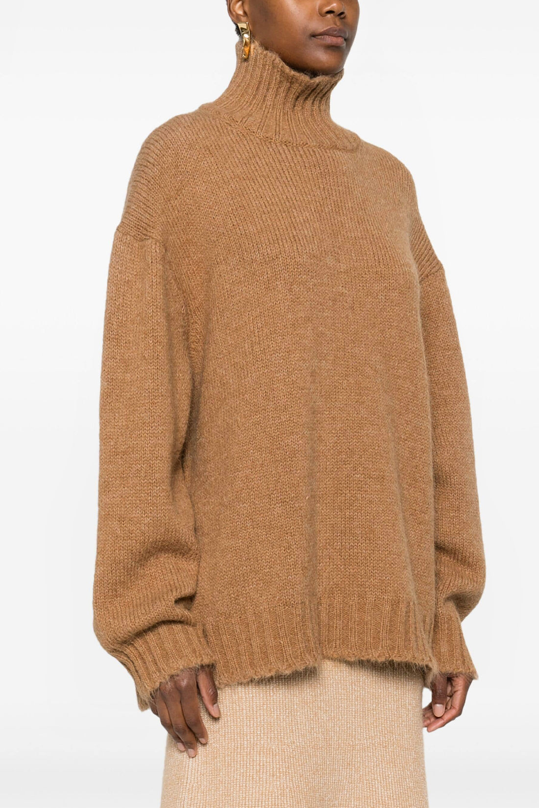 JIL SANDER L alpca blend turtleneck sweater