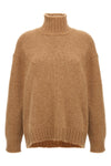 alpca blend turtleneck sweater