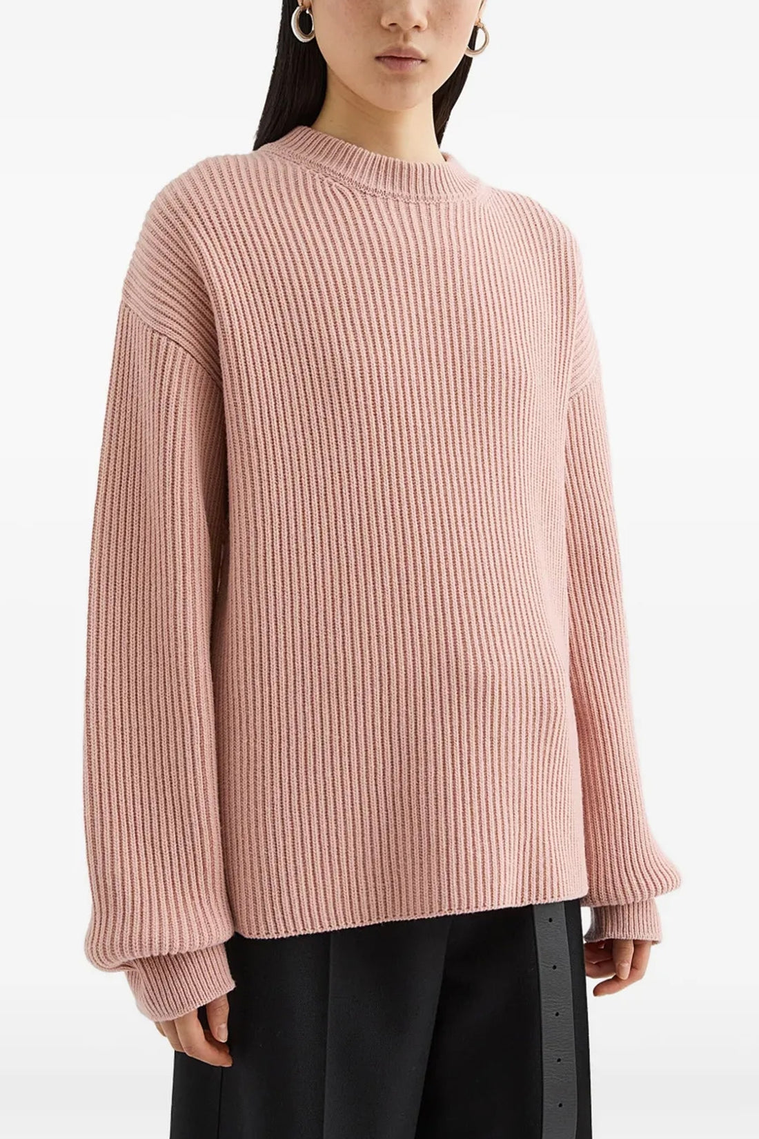 JIL SANDER 34 medium weight merino wool sweater