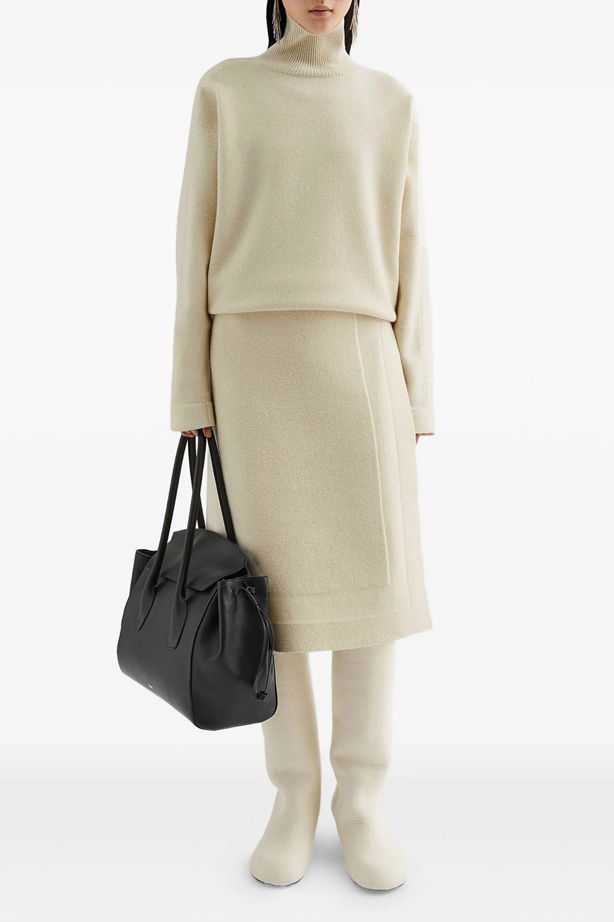 merino wool and cashmere blend sweater