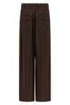 fluid viscose trousers