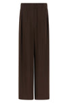 fluid viscose trousers