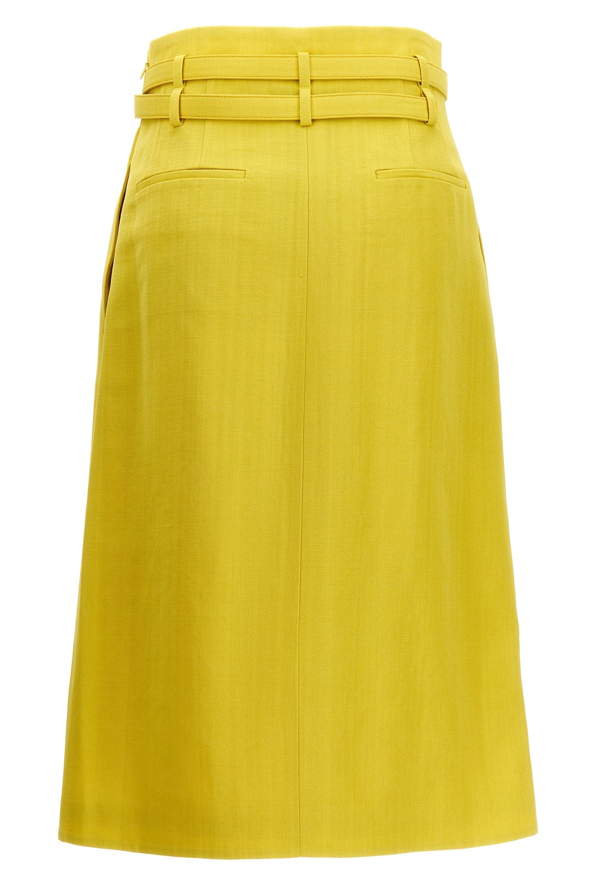 66 skirt in viscose and silk blend
