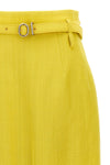66 skirt in viscose and silk blend