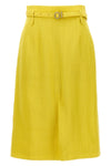 66 skirt in viscose and silk blend