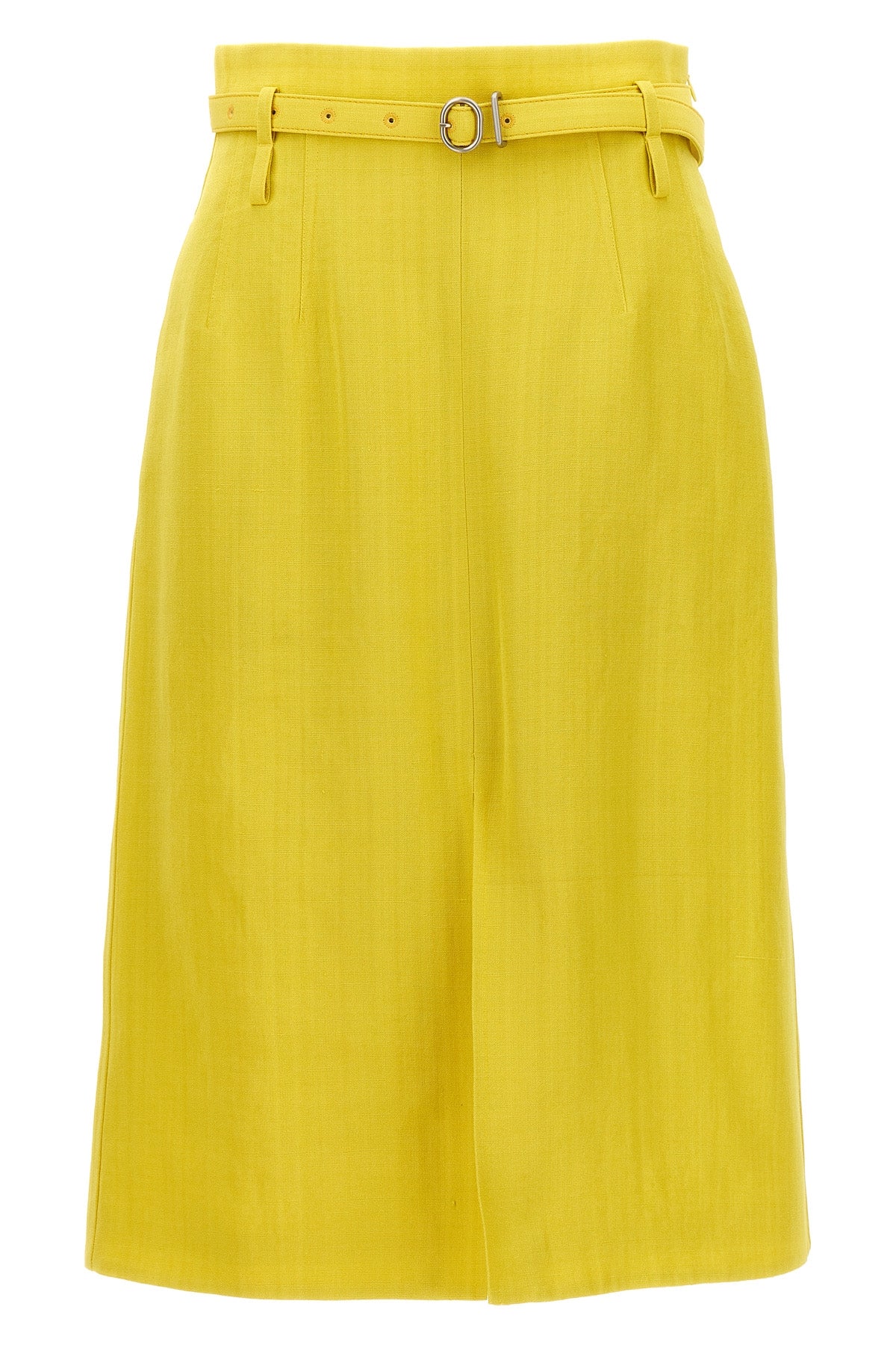 66 skirt in viscose and silk blend