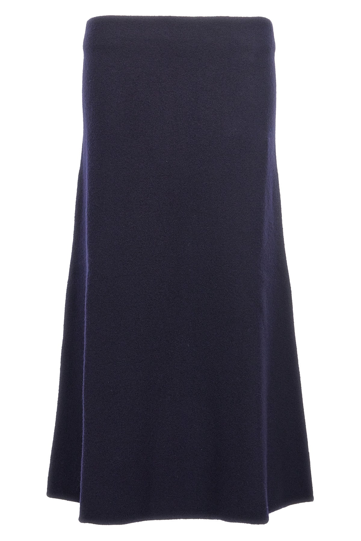 long wool skirt