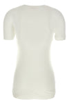lightweight double-layer cotton jersey crêpe t-shirt