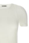 lightweight double-layer cotton jersey crêpe t-shirt
