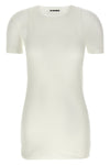 lightweight double-layer cotton jersey crêpe t-shirt