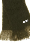 mohair wool blend scarf