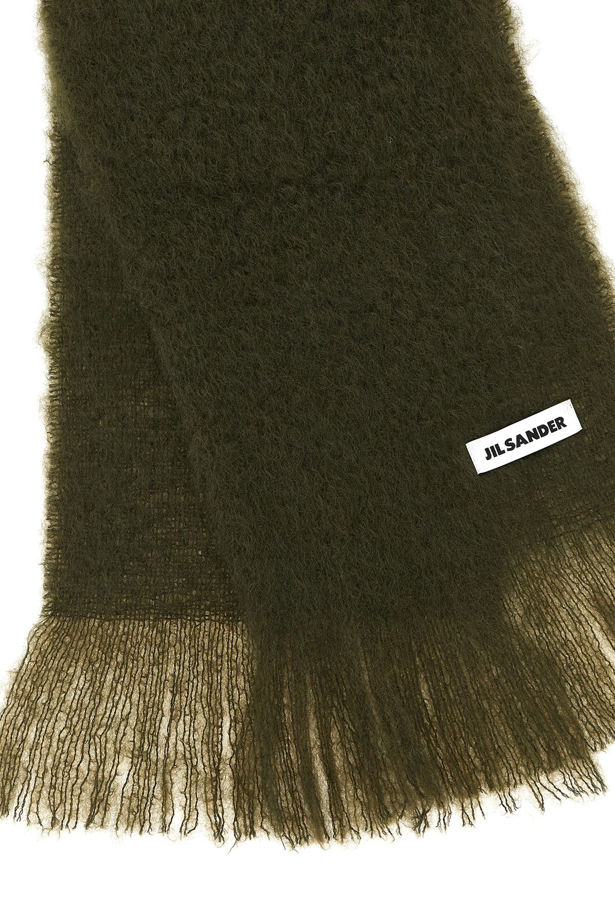 mohair wool blend scarf