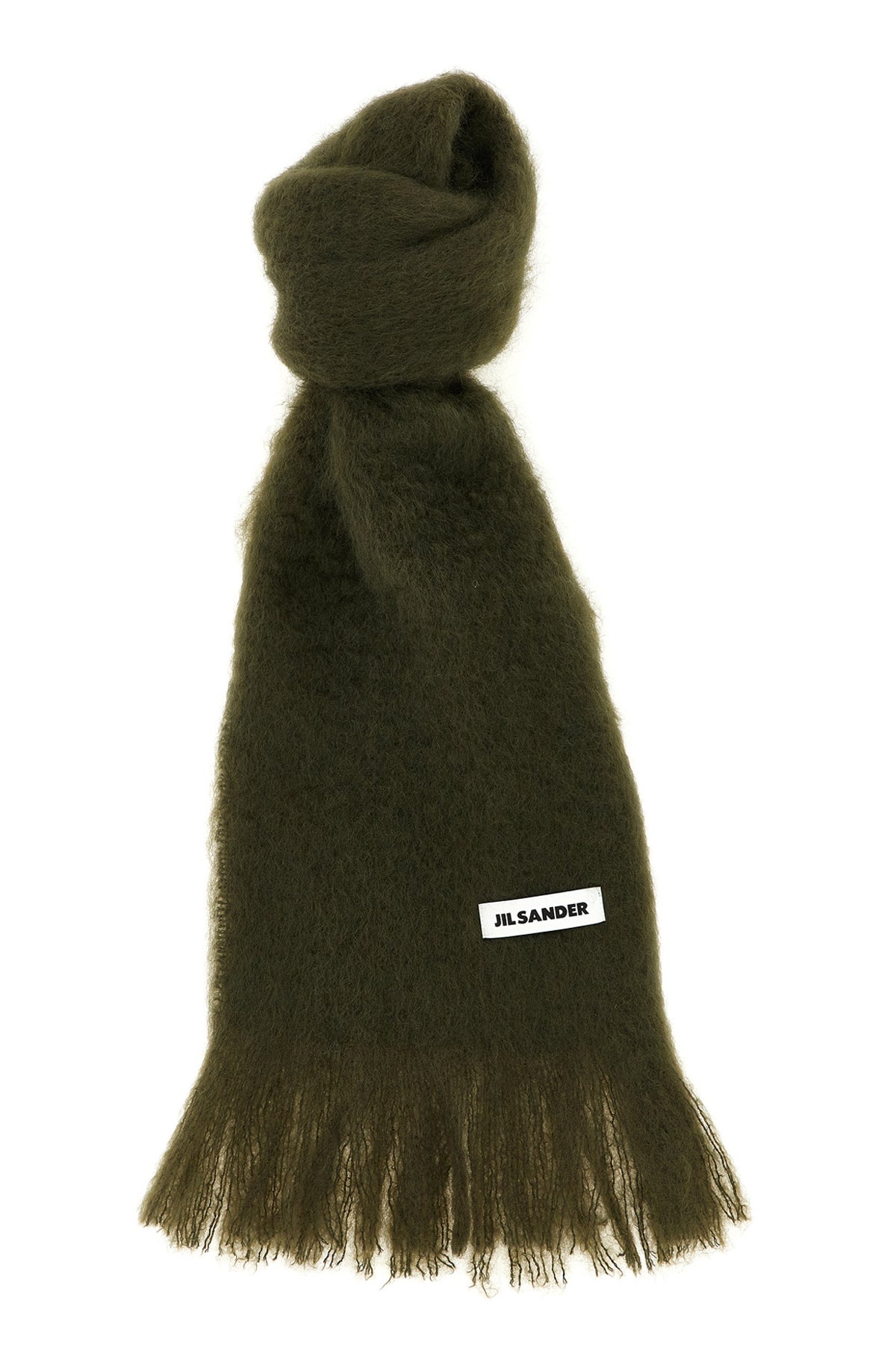 mohair wool blend scarf