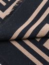 wool and silk blend scarf with jacquard ff monogram