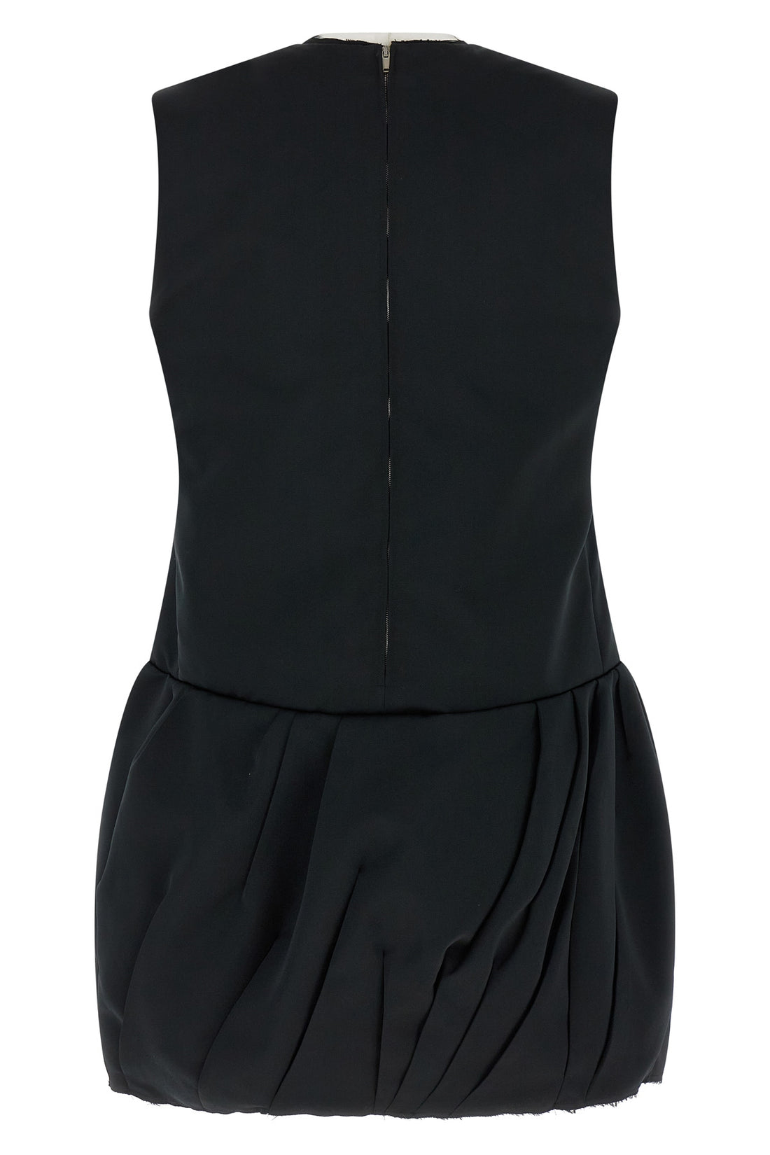 JIL SANDER 34 240 technical duchesse mini dress