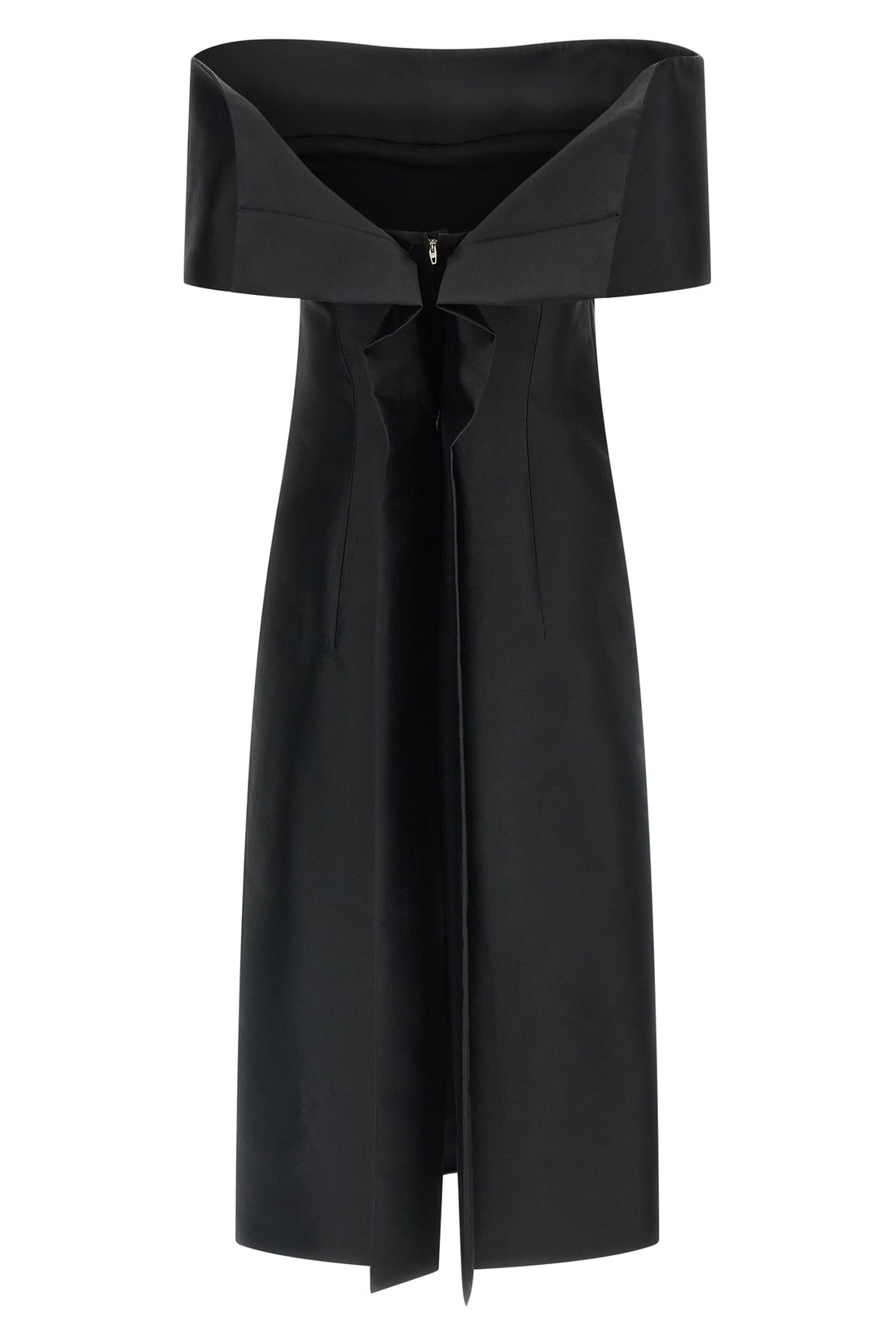 JIL SANDER 40 the jil sander midi dress redefines the codes of evening elegance through a scul