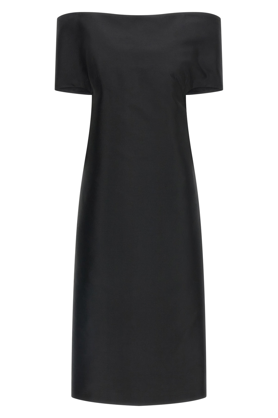 JIL SANDER 40 the jil sander midi dress redefines the codes of evening elegance through a scul
