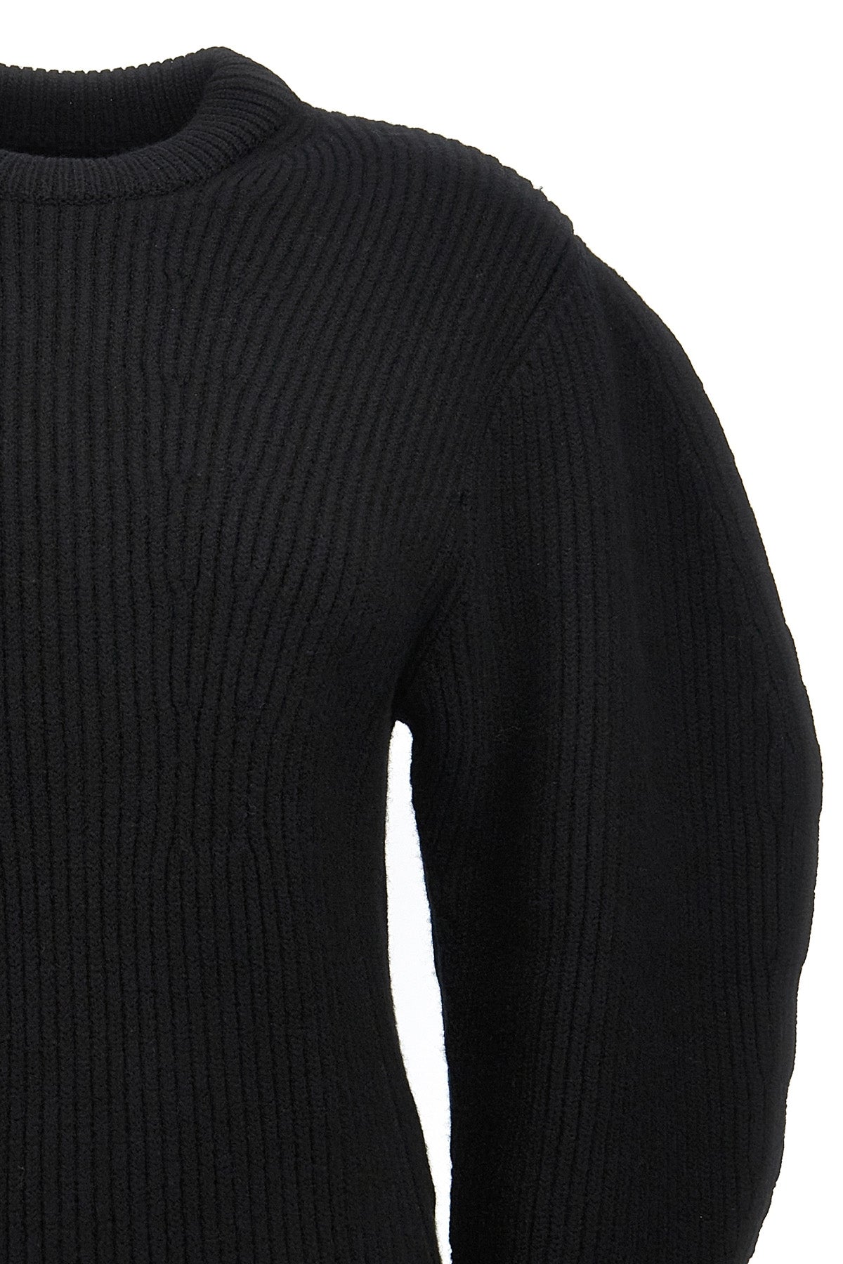 ribbed wool sweater