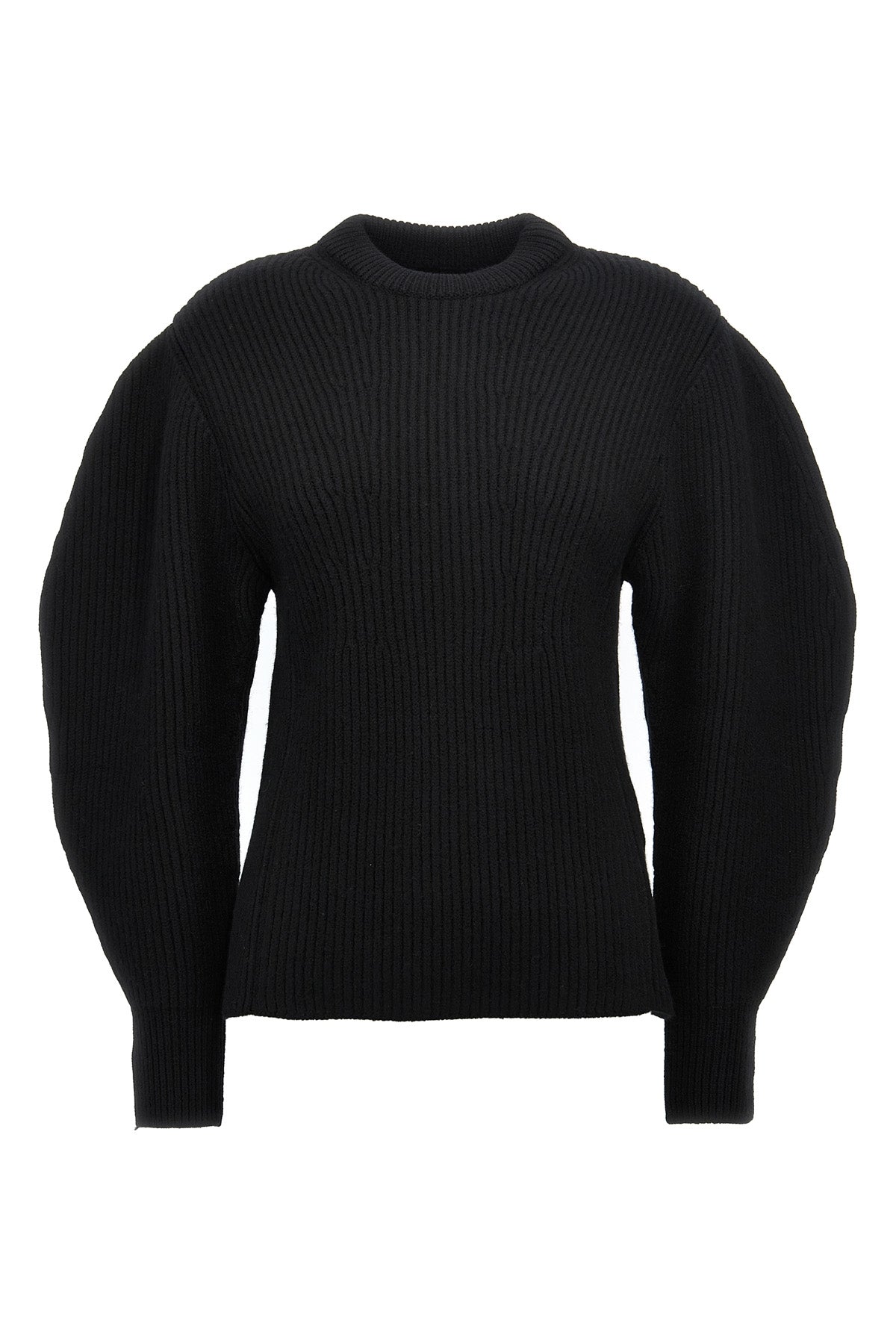 ribbed wool sweater