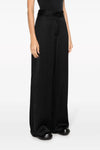 viscose and silk pants
