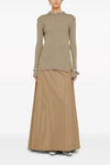 long skirt in technical fabric