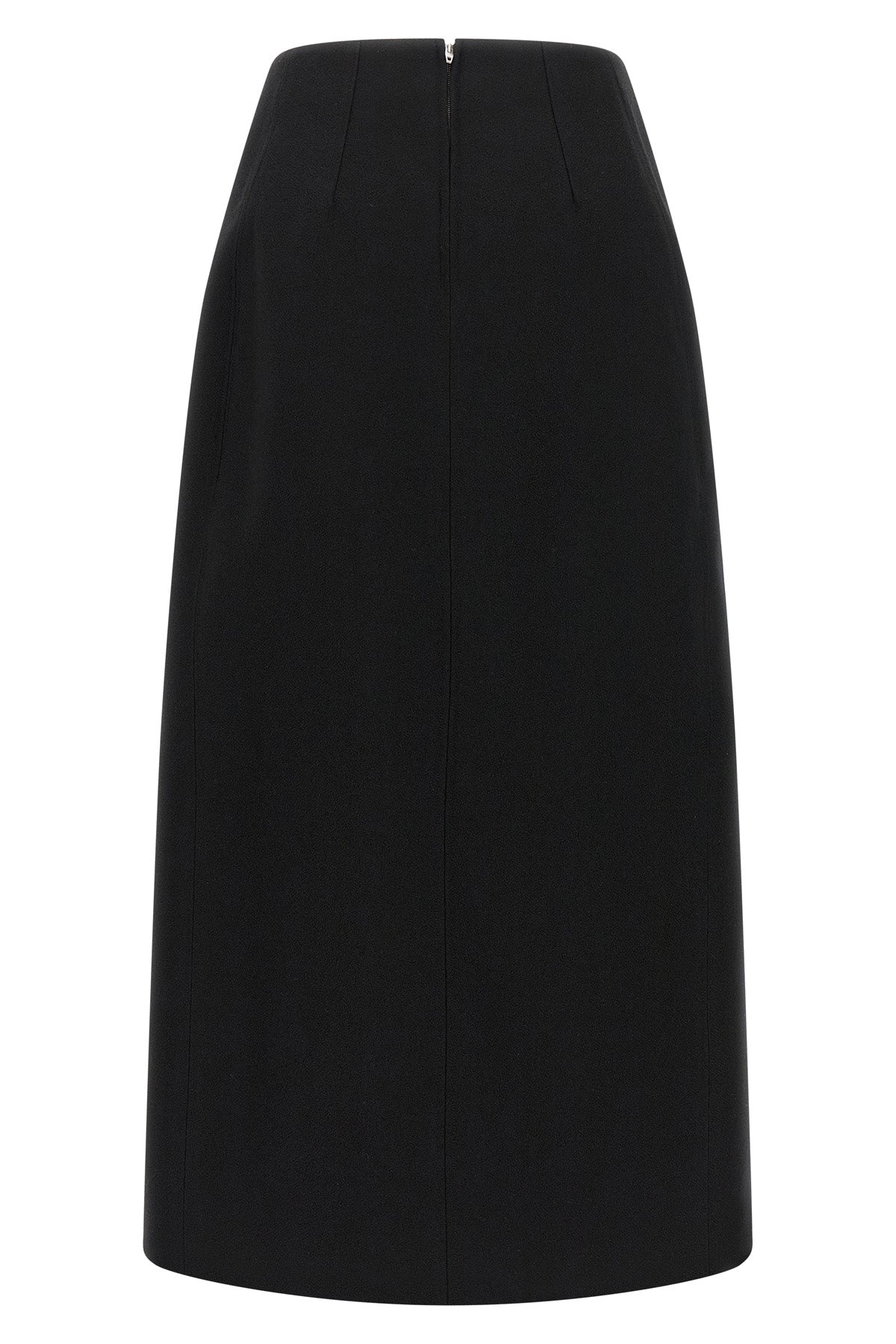 the jil sander skirt redefines the codes of contemporary tailoring through a scu