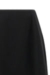 the jil sander skirt redefines the codes of contemporary tailoring through a scu