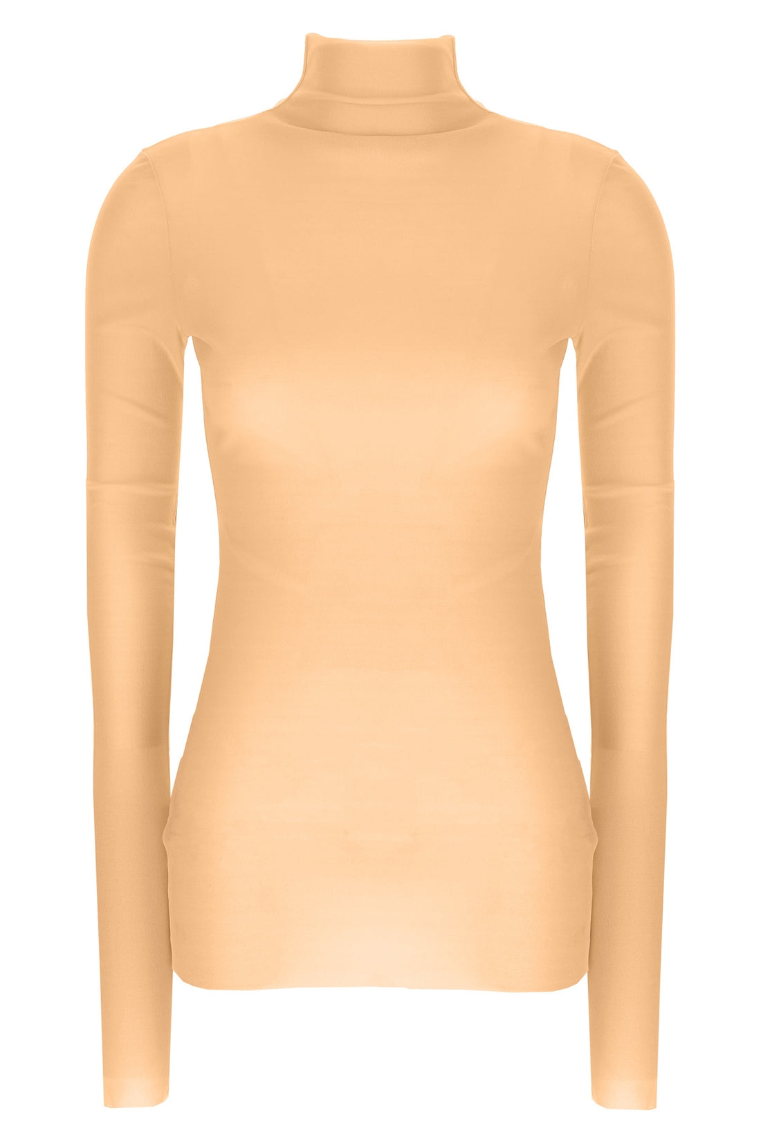 JIL SANDER L silk turtleneck top