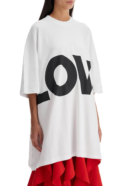 love t-shirt dress out