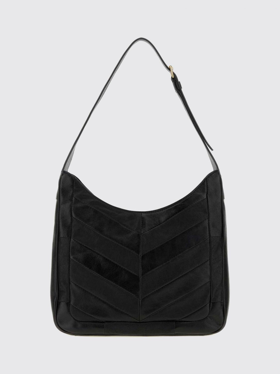 VALENTINO GARAVANI OS smooth leather hobo bag with vlogo signature logo