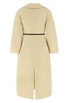 02 single-breasted structured coat in virgin wool felt