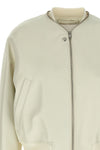 leather bomber jacket
