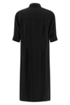 long shirt in fluid viscose