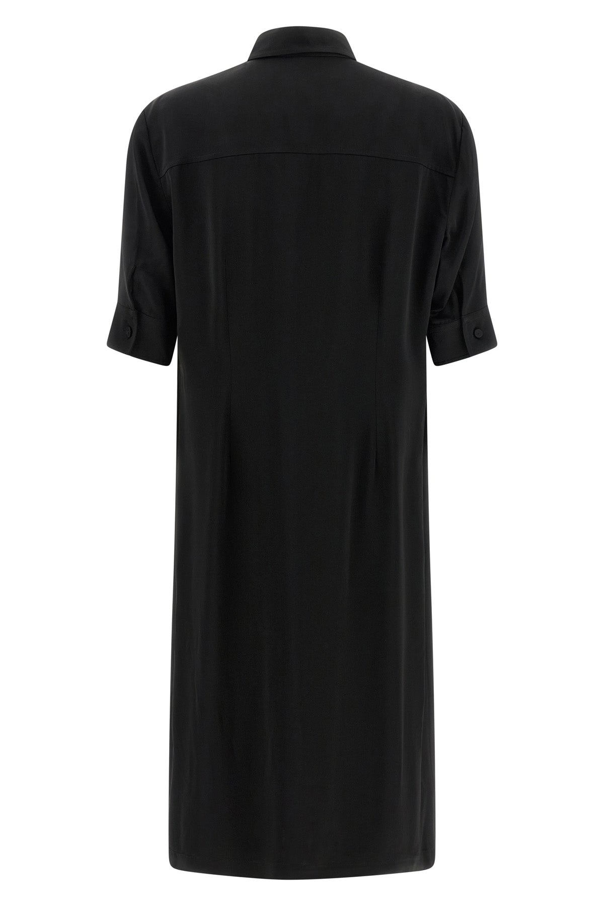 long shirt in fluid viscose