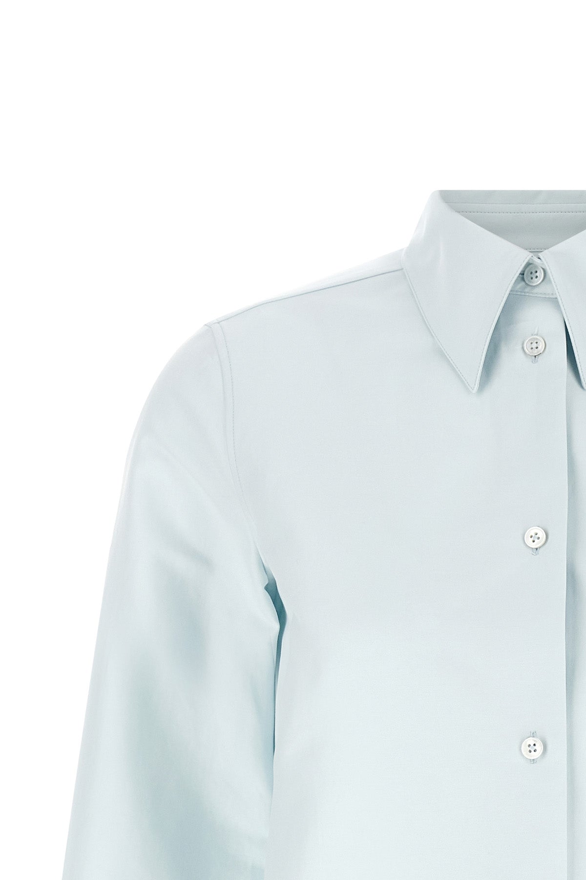 01 light and compact double cotton shirt