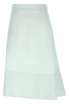 double cotton midi skirt
