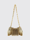 1969 gold-colour metal mesh mini shoulder bag