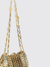 1969 gold-colour metal mesh mini shoulder bag