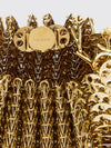 1969 gold-colour metal mesh mini shoulder bag