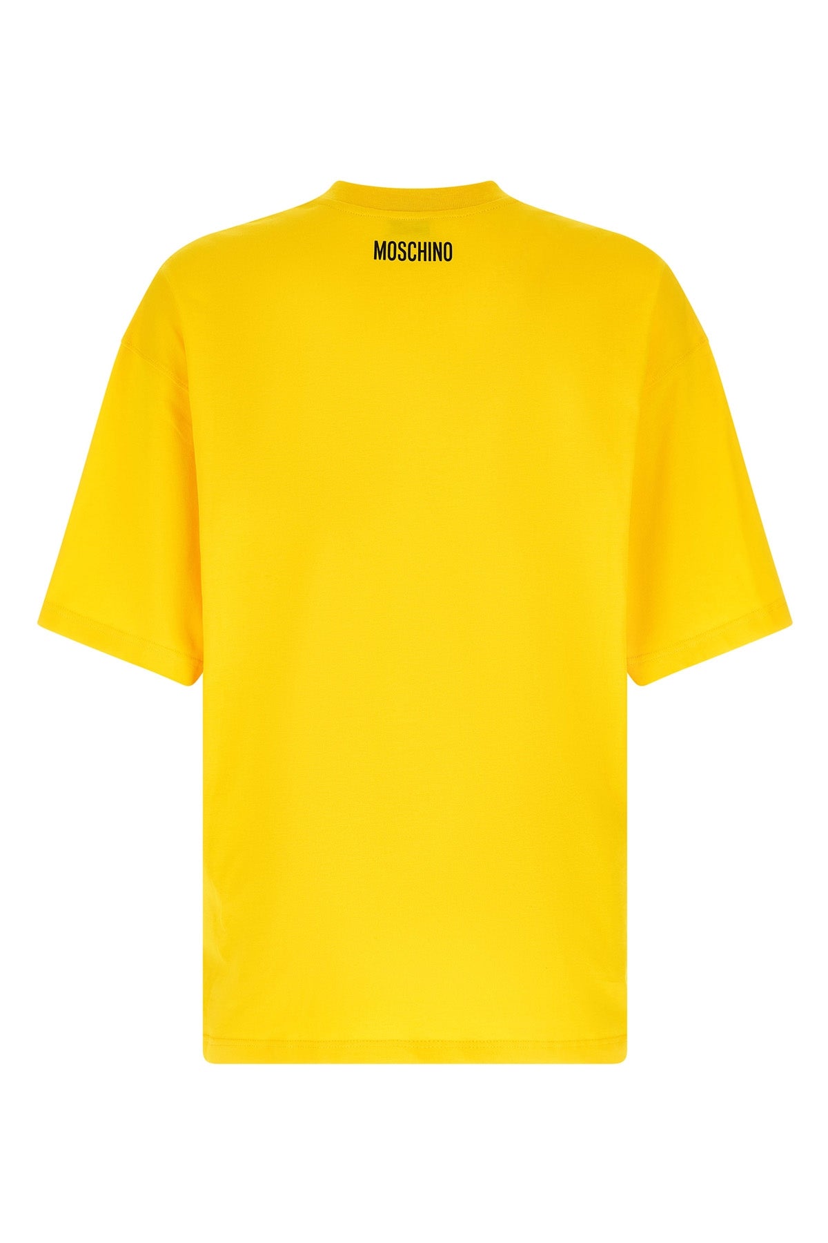 moschinos smiley® t-shirt defines new volumes through an oversized silhouette