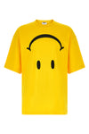 moschinos smiley® t-shirt defines new volumes through an oversized silhouette