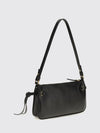 chloé paddington shoulder bag in smooth calfskin leather with padlock