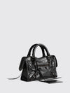 le city small arena lambskin handbag with studs