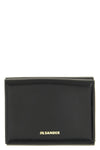 the jil sander mini calf leather wallet embodies the essence of absolute minimal