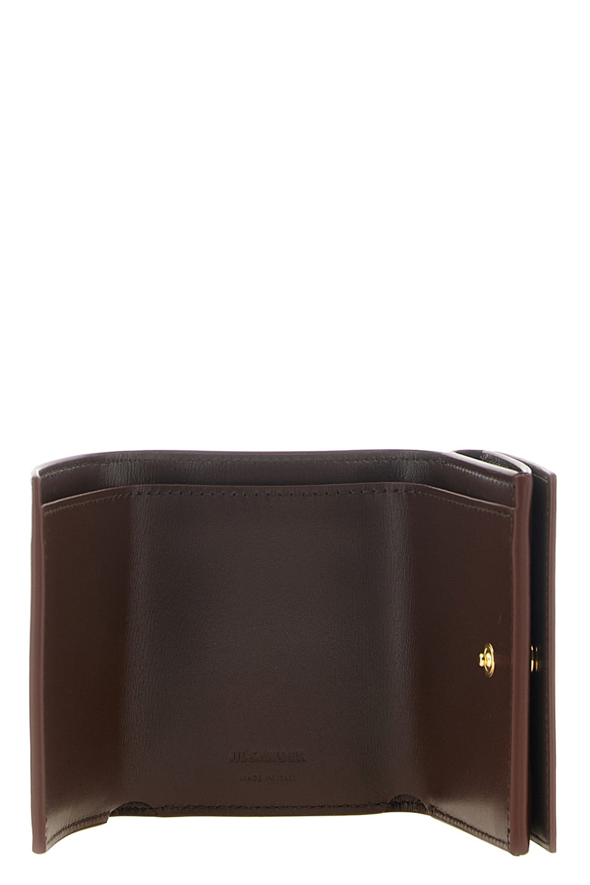 the jil sander wallet embodies the essence of minimalism through a compact and s