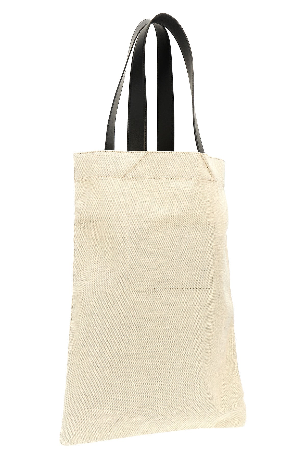 flat shopper large canvas shopping bag