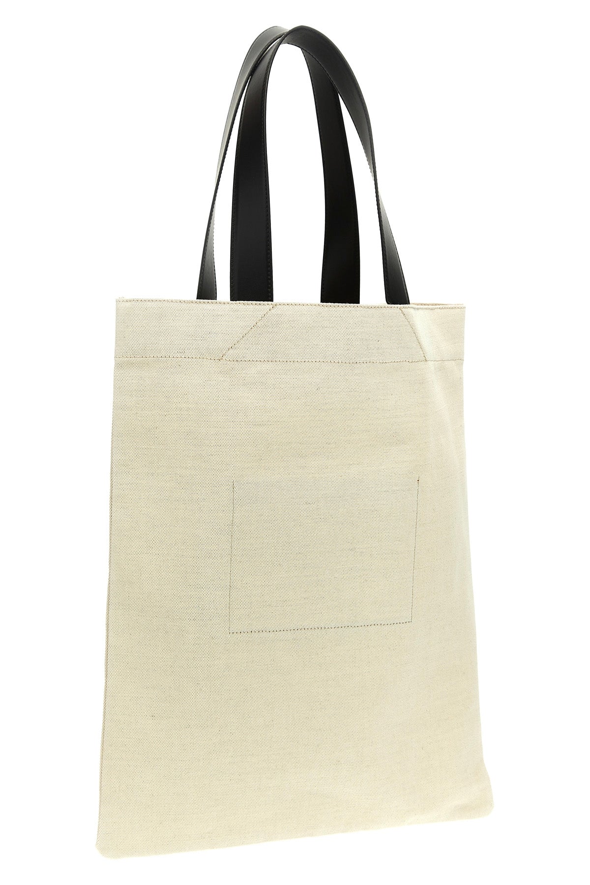 flat shopper canvas shopping bag