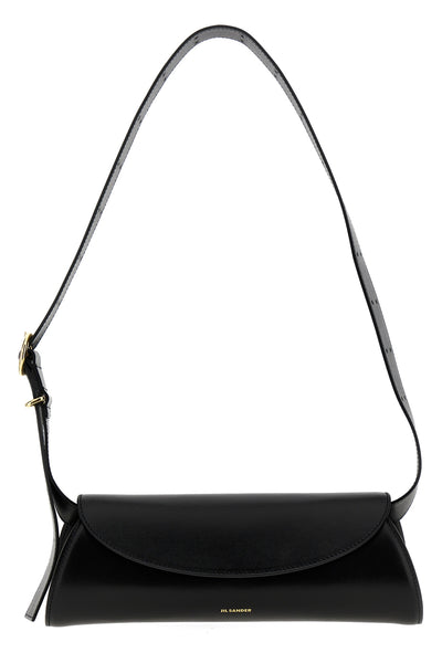 cannolo small shoulder bag in leather