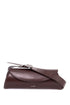 cannolo sm bag in dark brown calf leather